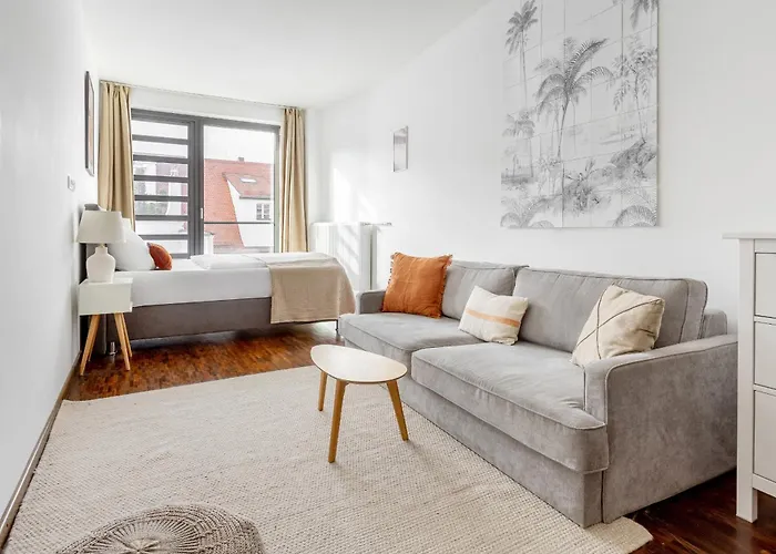 Global Living - Design I Rathausplatz I Kitchen I Appartement Augsburg