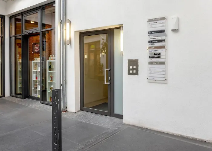 Appartement Global Living - Design I Rathausplatz I Kitchen I Augsburg