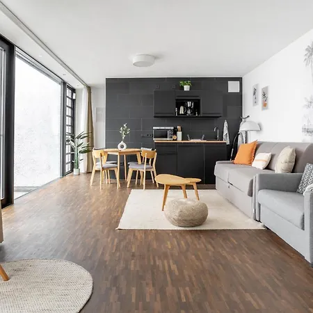 Global Living - Design I Rathausplatz I Kitchen I Apartamento Augsburg