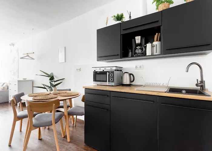 Global Living - Design I Rathausplatz I Kitchen I Apartmán