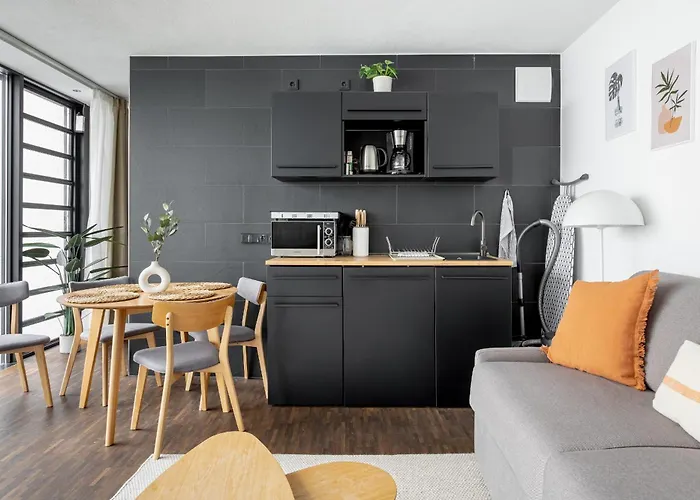 Global Living - Design I Rathausplatz I Kitchen I Apartmán *